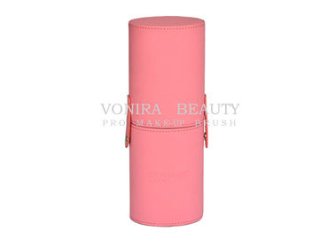 Portable cosmético de alta qualidade do tubo do suporte de escovas da composição do recipiente do cilindro do armazenamento do saco