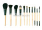 Grupo de escova básico da composição de 11Pcs Mface com as três multi escovas funcionais do olho da extremidade do duelo