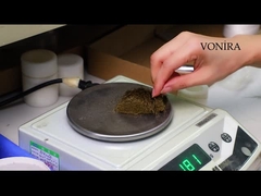 A composição feito a mão luxuosa de Vonira escova o fabricante Workshop Review com serviço feito sob encomenda da marca própria