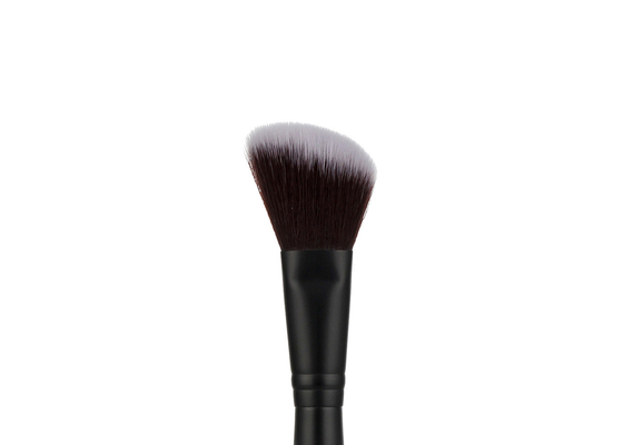 A composição terminada dupla profissional de Vonira cora contorno escova o highlighter tomado partido dobro Bronzer escova com punhos pretos