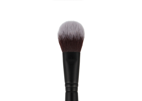 A composição terminada dupla profissional de Vonira cora contorno escova o highlighter tomado partido dobro Bronzer escova com punhos pretos