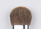 Escova pequena elegante da composição da sombra para os olhos com cabelo macio natural do pônei