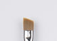 Escova pequena de alta qualidade do forro do ângulo da composição com cabelo de Taklon do vegetariano