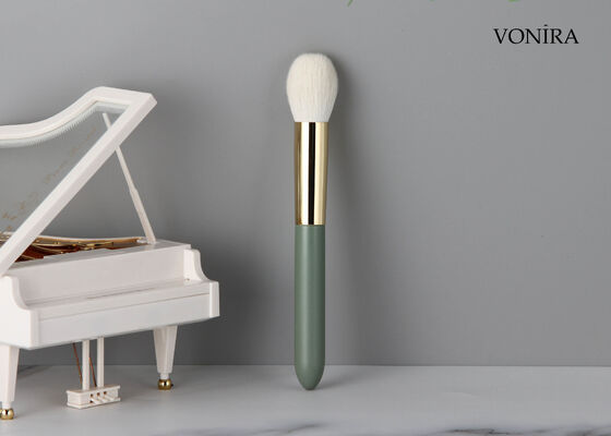 Vonira Custom Atacado Pincel de Pó Redondo Pequeno de Pelo de Cabra Natural com Serviço de Etiqueta Privada