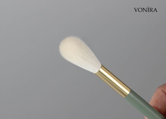 Vonira Custom Wholesales Pincel de Pó Longo de Mistura de Pelo de Cabra Branco Natural com Serviço de Etiqueta Privada