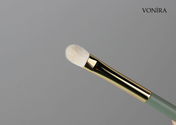 Vonira Custom Wholesale Natural Cabelo de Cabra Branco Pequena escova de sombra de olhos com serviço de marca privada