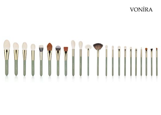 Vonira Custom Wholesale Natural de Cabra Branca Pelo de Cabra Todo Sobre Escorpião de Sombra de Olho com Serviço de Marca Privada
