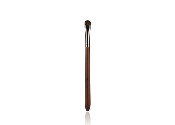 Escova Handcrafted de alta qualidade da sombra do cabelo do esquilo de Vonira com virola de bronze