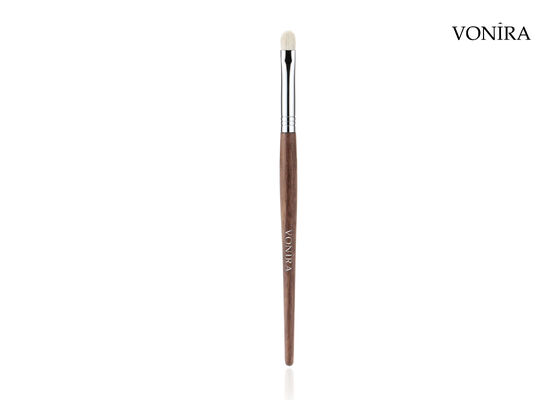 Vonira Custom Wholesale Natural Cabelo de Cabra Branco Marrom Maquiagem de Manobras de Ébano Pequeno Brush Blender de Olhos